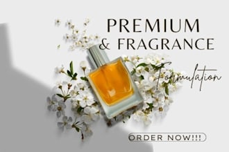 be your chemist for custom perfume, cologne, and fragrance formulation