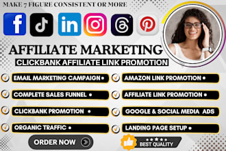 affiliate marketing clickbank affiliate referral link promotion amazon affiliate