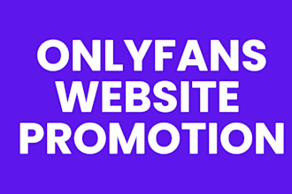 onlyfans promotion onlyfans page twitter x promotion fanvue adult web marketing