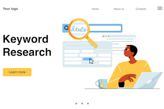 do keyword research with low competition and high volume