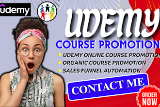 health and fitness udemy course promotion online course marketing sales manager