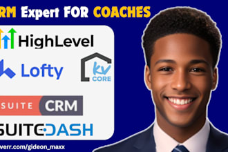setup lofty gohighlevel suitedash hubspot adwizar crm for coaches