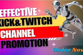 do organic viral twitch video and channel marketing or twitch promotion