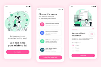 do web mobile app ui UX design wireframe or prototype mockup