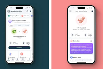 build ai prenatal care app, pregnancy guide app, ai baby growth tracking app