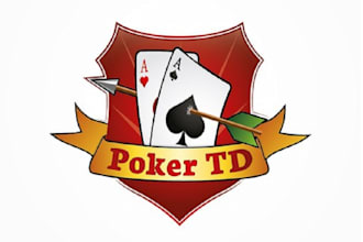 design unique branding trading logo for poker td