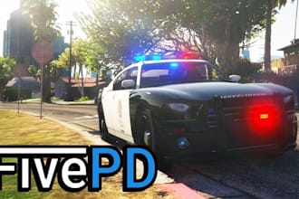 create a fivepd server fivem script installation bug fixing cops server lspdfr