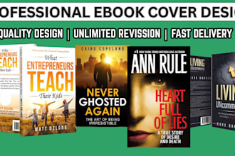 do ebook cover design ebook cover KDP book cover