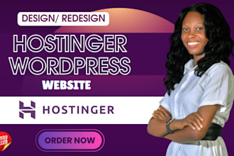 fix hostinger website design, edit wordpress,bluehost cpanel, namecheap, godaddy