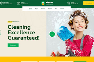 commercial cleaning website house cleaning website residential cleaning website