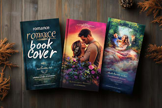 design professionally fantasy erotica or romance book cover