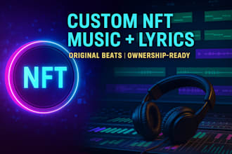 create original nft music with lyrics, beats, and ownership