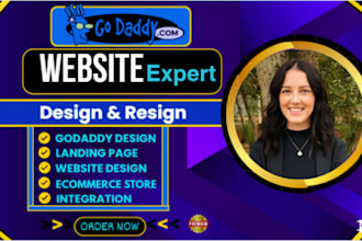 develop a godaddy website design godaddy website redesign ecommerce website