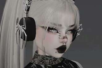 design and edit custom vrchat avatar vrc character furry model vr avatar nsfw