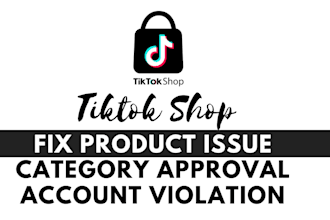approve tiktok shop category approval fix restricted product and violation