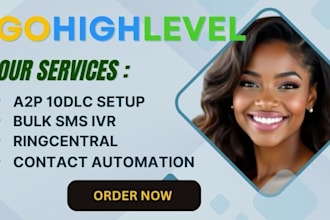 do a2p 10dlc registration on gohighlevel, twilio, bulk sms ivr, ringcentral