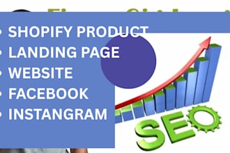 do complete shopify seo to improve ecommerce ranking, sales, and traffic