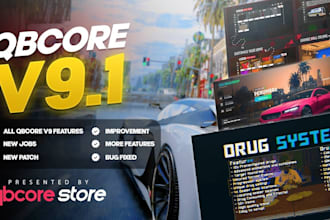 make a fivem server, fix your bugs or create custom scripts for esx and qbcore