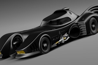 do 3d car, spaceship, aircraft, robot, tank, roblox 3d space marine for game