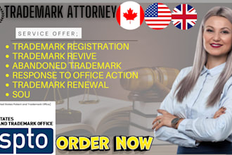 be licensed attorney  for your patent,USA,trademark registration attorney, uspto