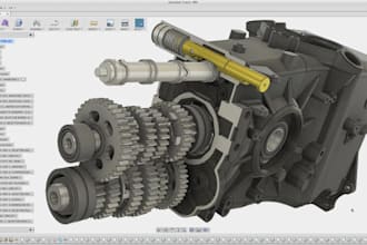 3d cad model, cad design, car part, 3d cad rendering, soildworks cad engine stl
