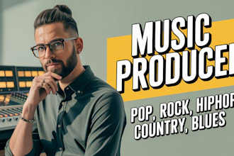 be your pop rock country blues music producer