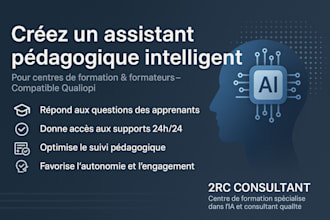 je crée votre bot pédagogique ia conforme qualiopi