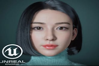 3d character modeling, rigging, and hair grooming for your game or trailer