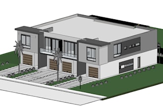 do 2d floor plan, 2d office layout, 2d permit drawing  in autocad