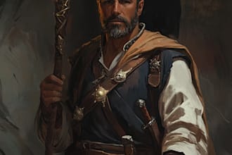 make character art and dnd character art