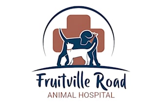 do nice animal, animal hospital, dog, pet business logo or any graphics design