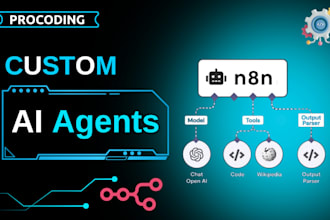 build n8n ai agent and n8n workflow n8n automation, chatbot