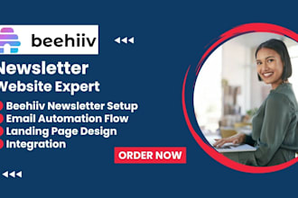 setup beehiiv account beehiiv newsletter beehive landing page design