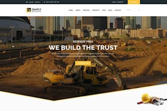 design construction website, handyman, painting, roofing website , locksmith