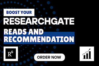 boost your researchgate reads and recommendations