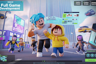 develop entire roblox game build full roblox game roblox full game creation