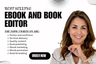 ghostwrite ebook on self help, fitness, medical manuscript review, medical ebook