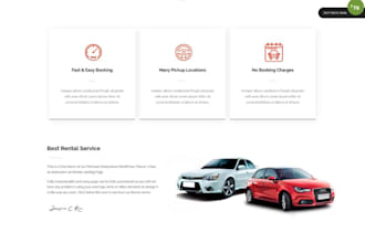 build car rental website buy and selling of car website car rental app
