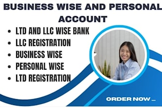 register both the US firm llc and the UK company ltd with business wise bank