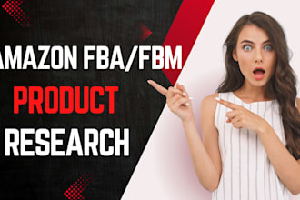 do amazon fba fbm product research with sourcing