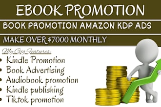 do amazon kdp ads booktok ebook promotion kindle promotion book advertising