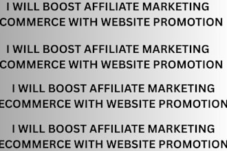boost affiliate marketing click bank shopify sales funnel with website promotion