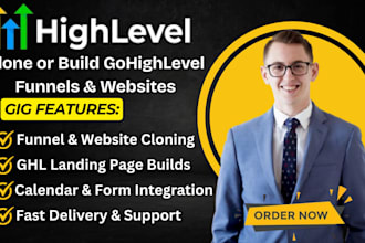 clone go high level website ghl landing page sales funnel gohighlevel support