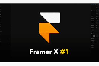 framer website design, responsive framer landing page, framer development