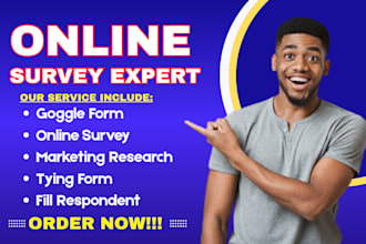 conduct or fill online survey goggle form, jotform with 1000 audience respondent