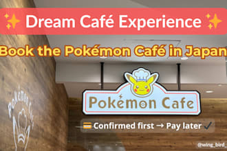 secure your pokemon cafe tokyo or osaka booking