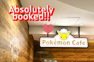 make reservations for the pokemon cafe