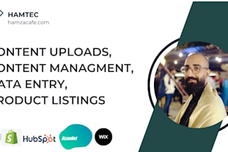 ecommerce content managment, product listings