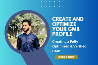create gbp google business profile and optimize for leads