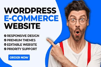 build and redesign mobile responsive wordpress and ecommerce websites